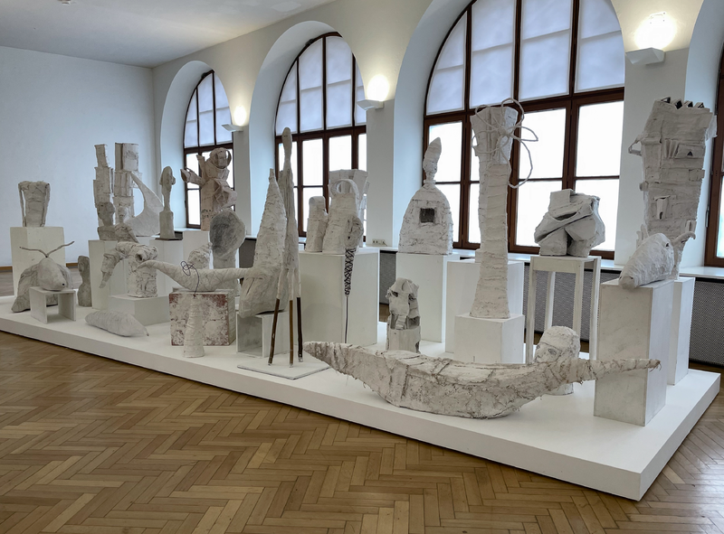 Heide Wagner, Gipsfiguren, 1995 bis 2024